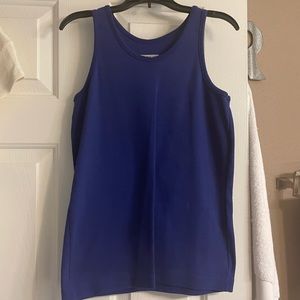 Calvin Klein sports cotton tank top dark blue size women’s medium